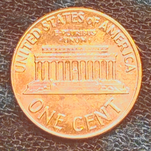 💥1972 P, OVERDATE Lincoln Penny, 💥EXCELLENT COLOR👍 and BRILLIANT CONDITION!💯 - Picture 7 of 9